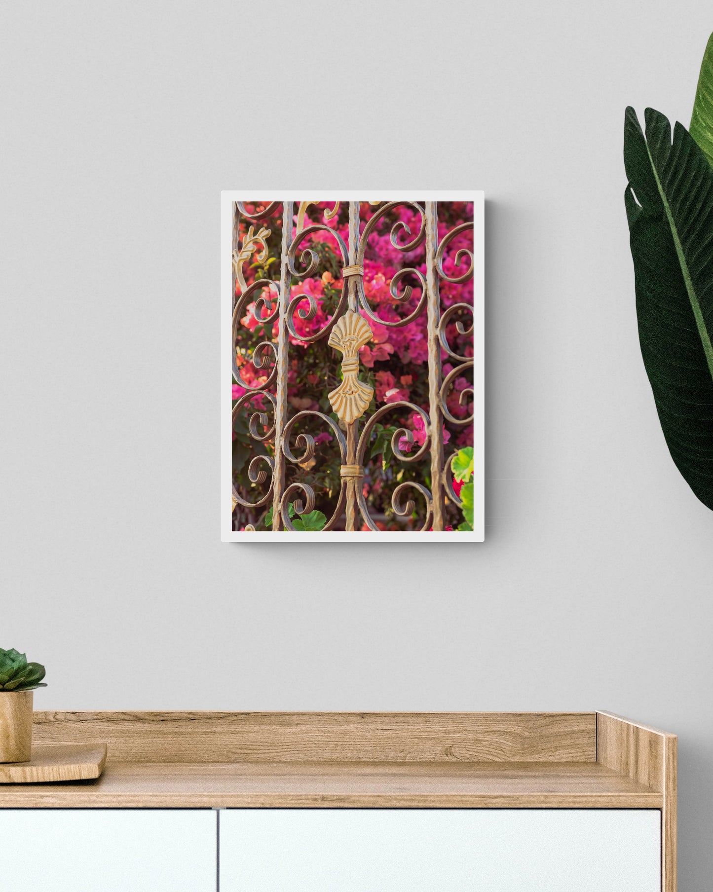 FENCED FLOWERS