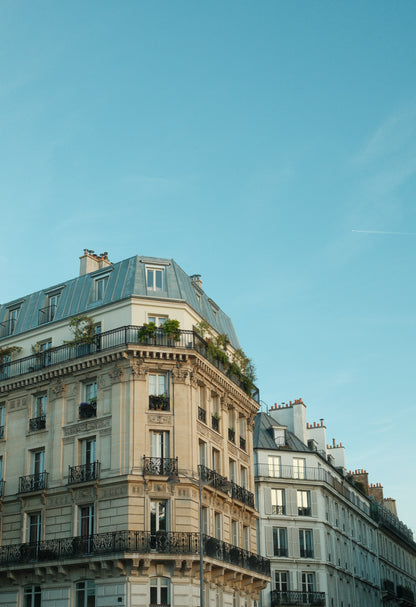 Blue Hour In Paris